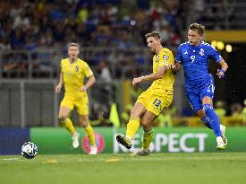 Italy 2-1 Ukraine in EURO 2024 qualifier in Milan